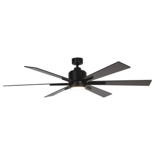 65" Bendan Industrial Downrod Mount Ceiling Fan with Lighting and Remote Control - Vaczon