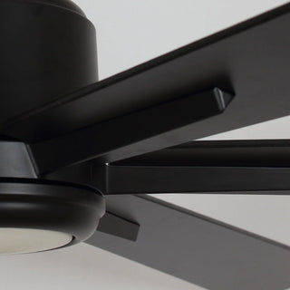 65" Bendan Industrial Downrod Mount Ceiling Fan with Lighting and Remote Control - Vaczon