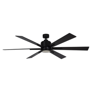 65" Bendan Industrial Downrod Mount Ceiling Fan with Lighting and Remote Control - Vaczon