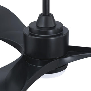 66" Misael Propeller Modern DC Motor Downrod Mount Reversible Ceiling Fan with LED Lighting and Remote Control - ParrotUncle