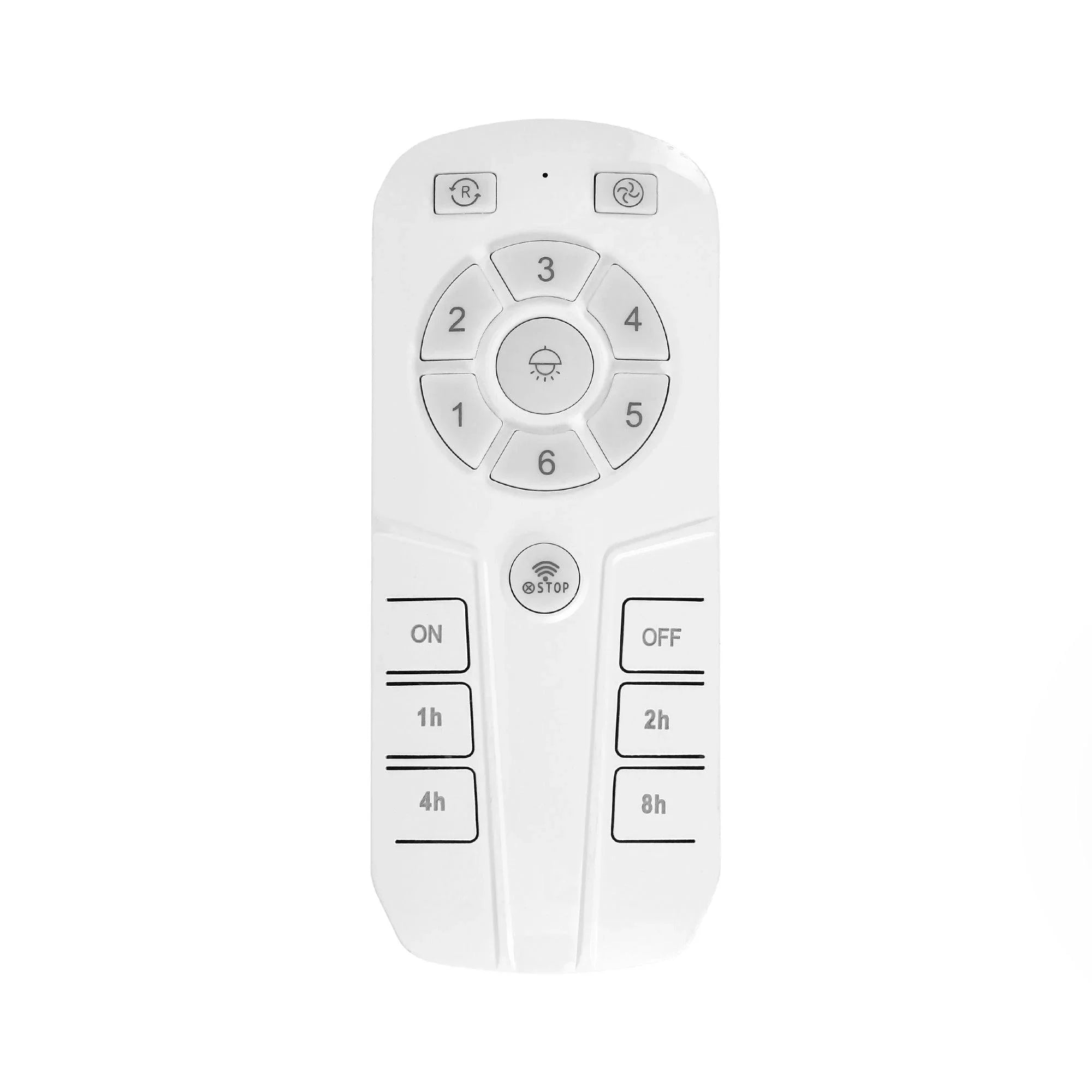 18 Inch Retro Silver Crystal Flush Mount Ceiling Fan with APP Remote Control and Lighting - Vaczon