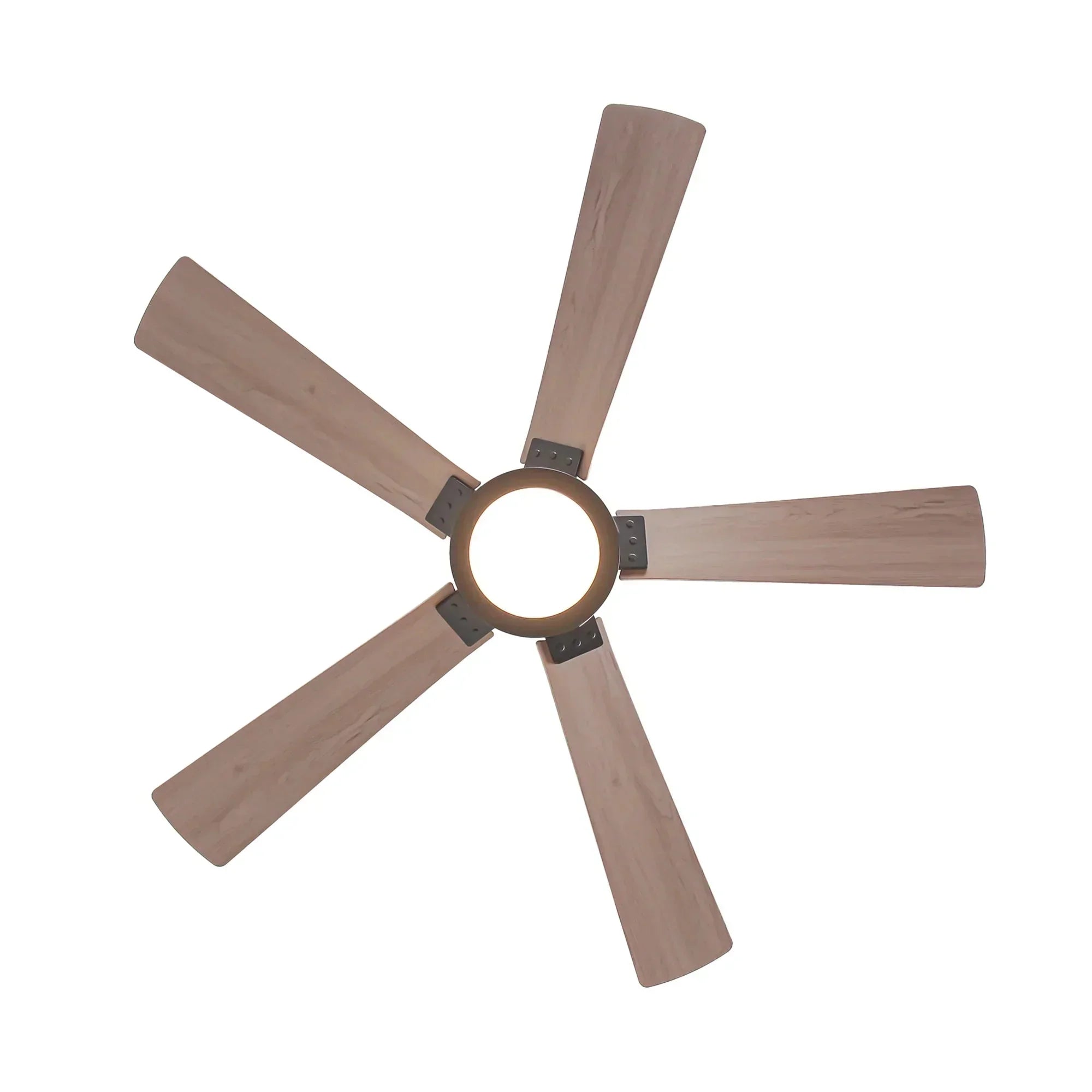 52 Inch Vita Modern Downrod Mount LED Ceiling Fan with Remote Control