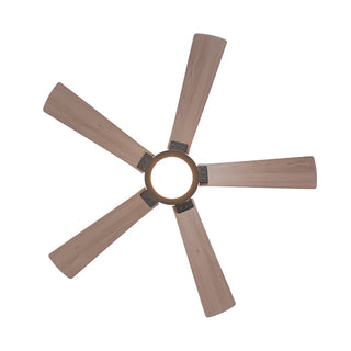 52 Inch Vita Modern Downrod Mount LED Ceiling Fan with Remote Control