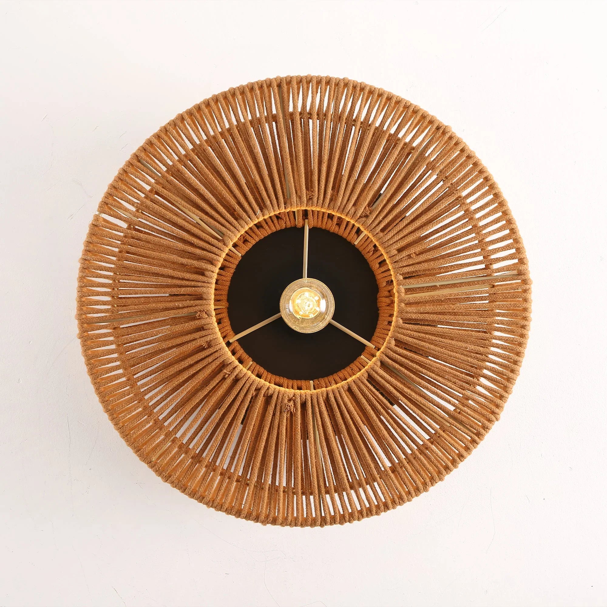 Setlla 1-Light Farmhouse Flush Mount Ceiling Light
