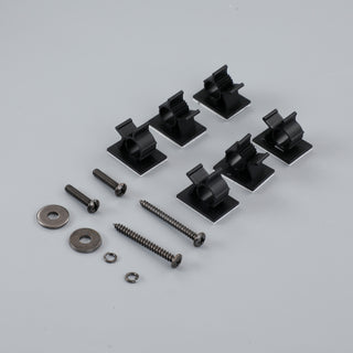 Vaczon 20" Black Industrial Rotatable LED Downrod Fan Floor Fan with Remote Control