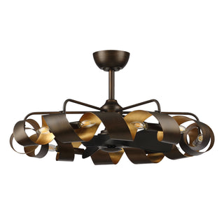 37"Oil Rubbed Bronze Luxury LED Fandelier