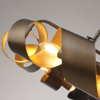 37"Oil Rubbed Bronze Luxury LED Fandelier
