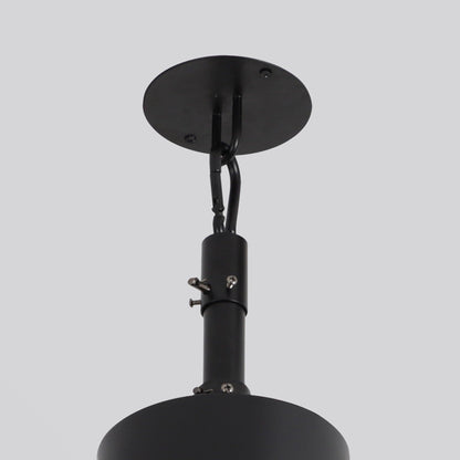 42 Inch Dniester IP65 Outdoor DC Motor Black Modern Hanging Buckle Downrod Ceiling Fan with Light