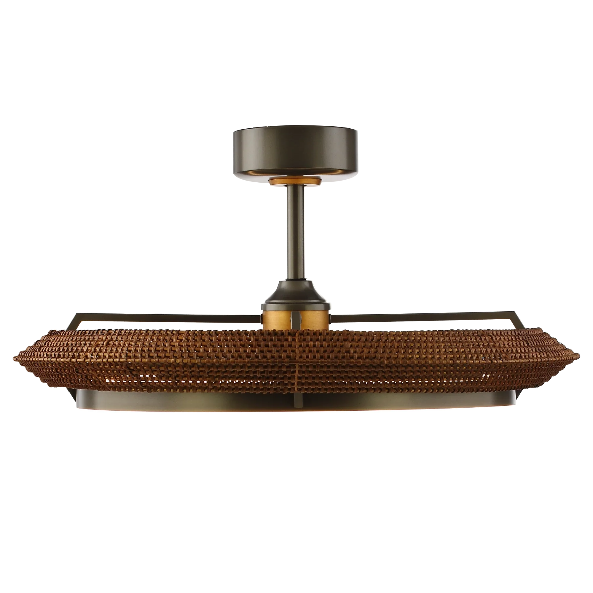 33 Inch Elijah Black-Charcoal Gray Luxury Fandelier with Light - Vaczon