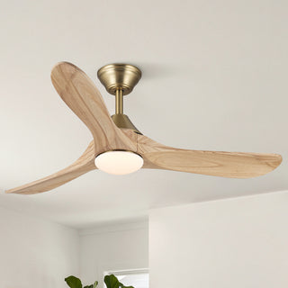 48 Inch Sylvie LED Ceiling Fan with Solid Wood
