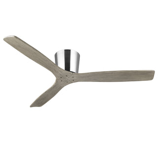 Vaczon 54" Ward Modern Solid Wood Blades Flush Mount Ceiling Fan
