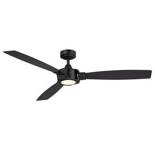 60" Ironclad Modern Industrial Ceiling Fan with Light