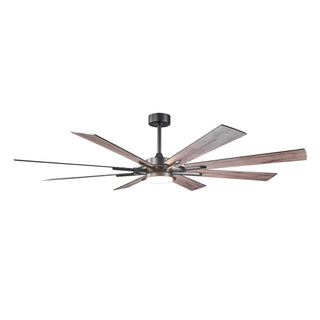60 Inch 72 Inch Windmill Downrod Mount LED Ceiling Fan