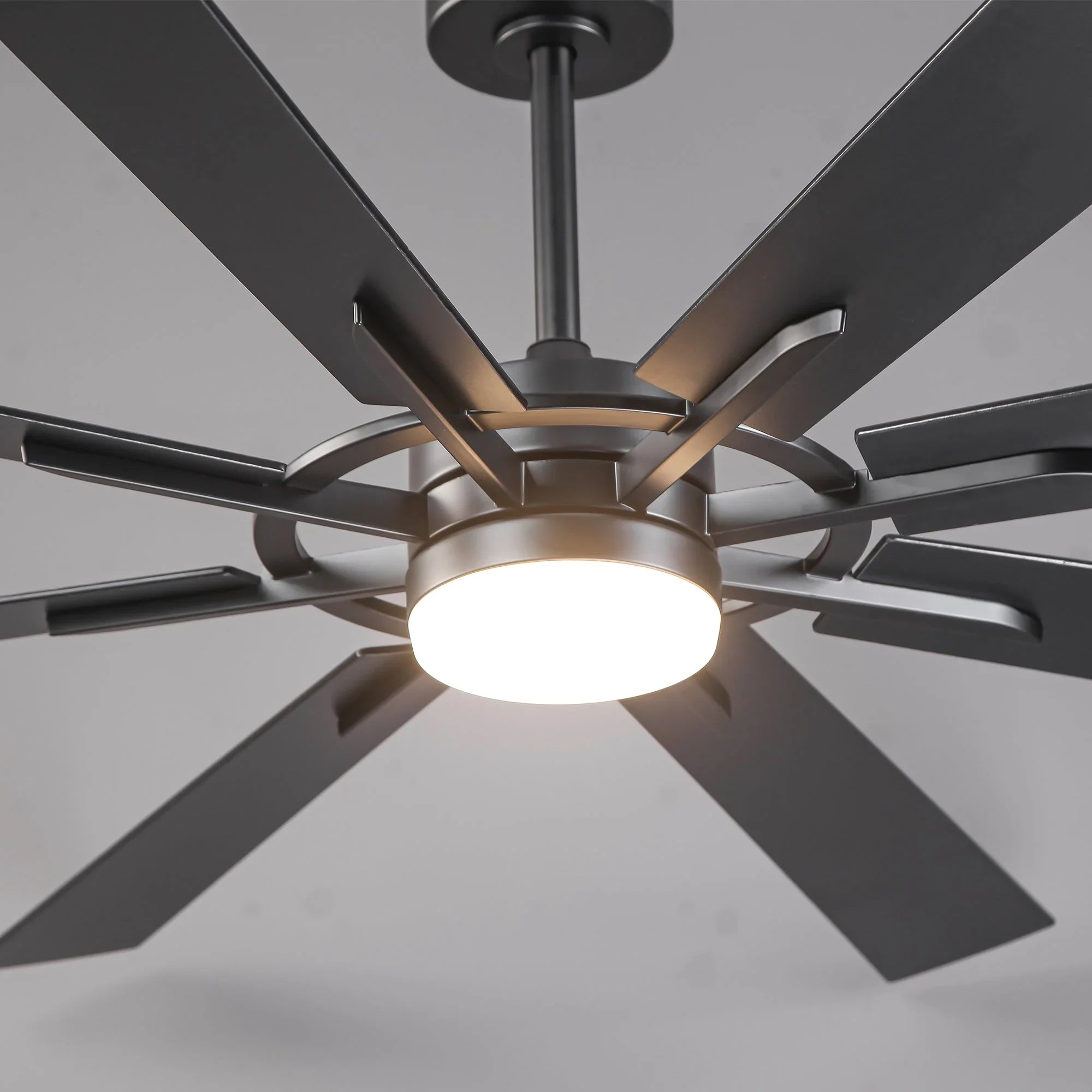 60 Inch 72 Inch Windmill Downrod Mount LED Ceiling Fan