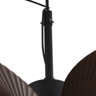 42 Inch Wythe IPX5 Outdoor Hanging Buckle Downrod LED Fan with Remote Control - Vaczon