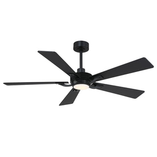 56" Modern Industrial LED Ceiling Fan