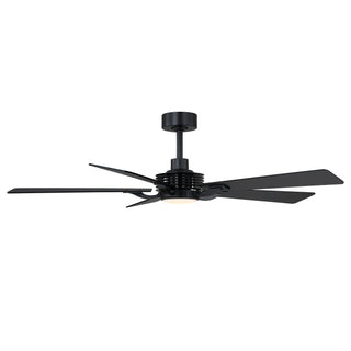 56" Modern Industrial LED Ceiling Fan