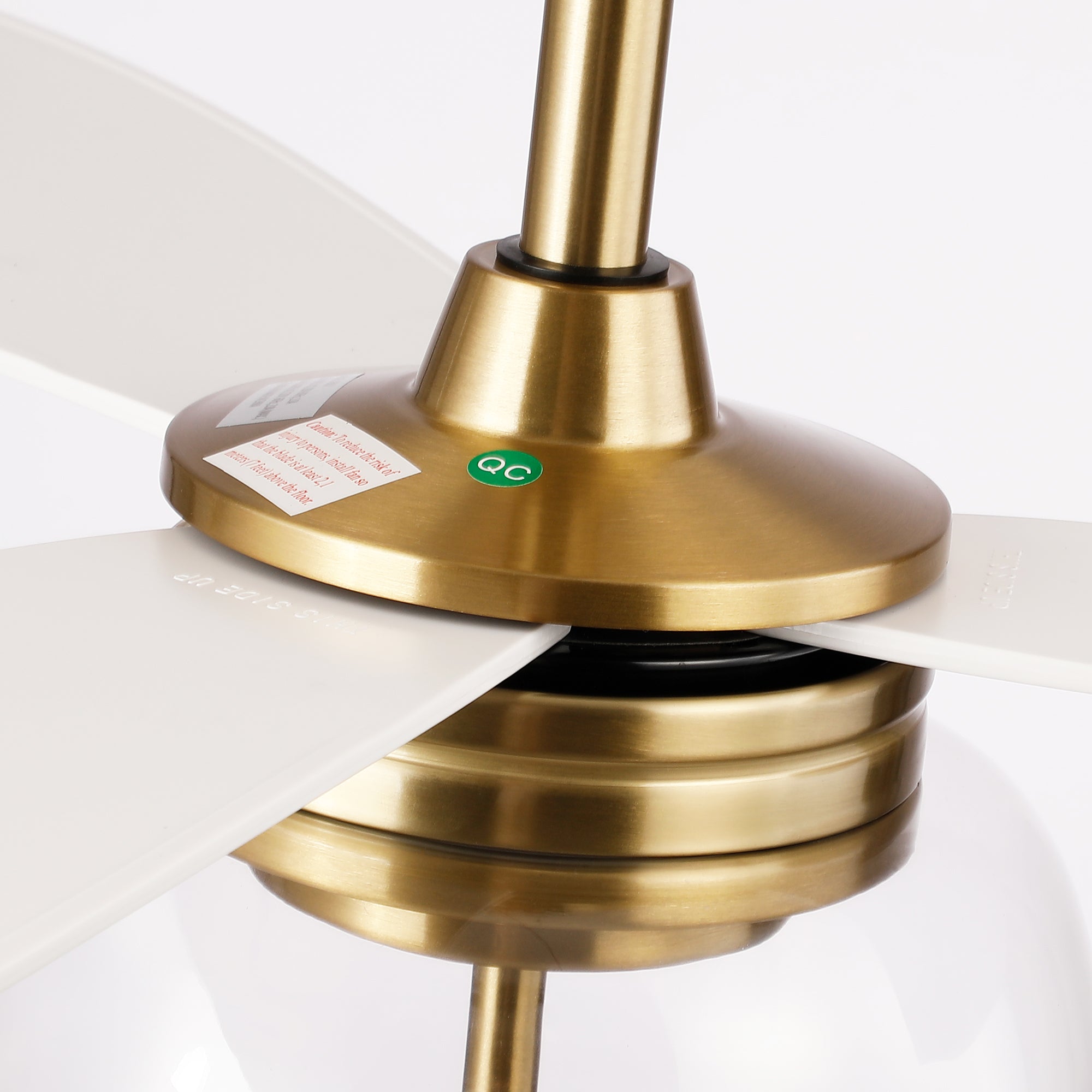52 Inch Jared Modern Antique Bronze LED Ceiling Fan