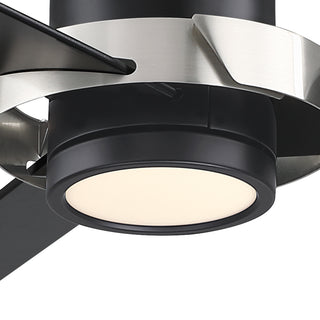 60" Neil Industrial Downrod Mount LED Ceiling Fan