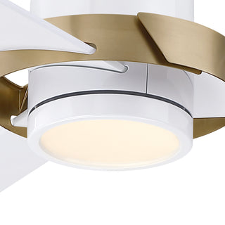 60" Neil Industrial Downrod Mount LED Ceiling Fan