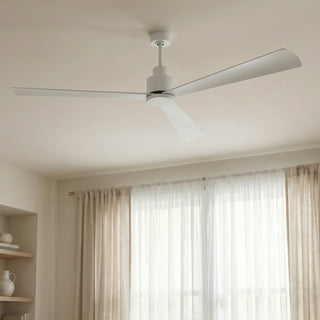 52" Zelda Downrod Mount DC Motor Industrial Ceiling Fan with Remote Control