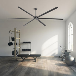 120 Inch HVLS Fan Jupiter Industrial Aluminum Extra Large Ceiling Fan with Remote Control