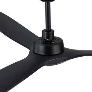 80" Solid Wood Blade Ceiling Fan with LED Light