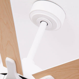 65 Inch Teresa Modern Double-sided Blades Ceiling Fan with Remote Control and LED Light