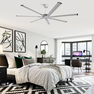 84 Inch 100 Inch Silent Storm Extra Large Ceiling Fan with Remote Control