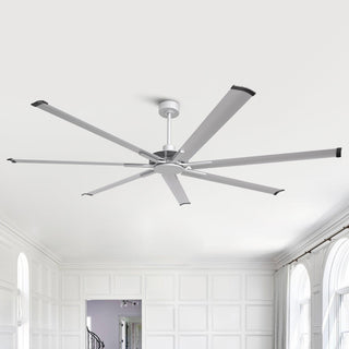 84 Inch 100 Inch Silent Storm Extra Large Ceiling Fan with Remote Control