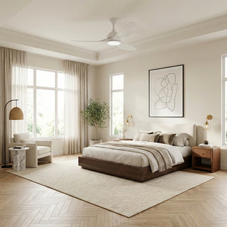 Vaczon 52" 3 Blades Ceiling Fan with LED Light and Remote Control