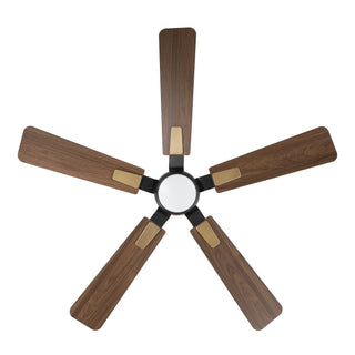52"Smart LED Ceiling Fan with Reversible Blades