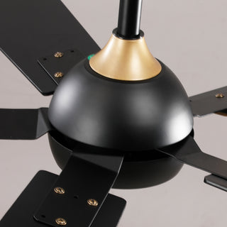 52"Smart LED Ceiling Fan with Reversible Blades
