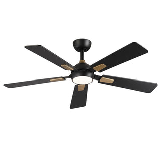 52"Smart LED Ceiling Fan with Reversible Blades