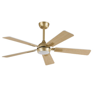 52"Smart LED Ceiling Fan with Reversible Blades