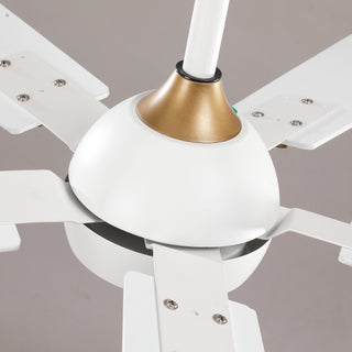 52"Smart LED Ceiling Fan with Reversible Blades