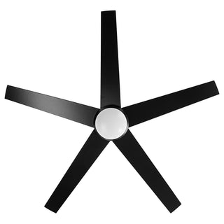 Vaczon 52" Satin Nickel Low-Profile LED Ceiling Fan