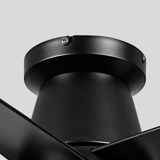 Vaczon 52" Satin Nickel Low-Profile LED Ceiling Fan