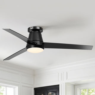Vaczon 52" Modern Low Profile Ceiling Fan with Light