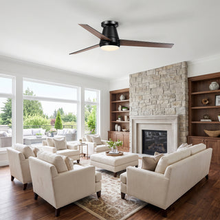 Vaczon 52" Modern Low Profile Ceiling Fan with Light