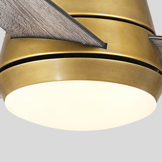 Vaczon 52" Modern Low Profile Ceiling Fan with Light