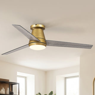 Vaczon 52" Modern Low Profile Ceiling Fan with Light