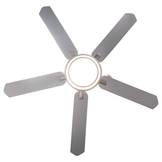 Vaczon 52 Inch Double-sided Blades Flush Mount LED Ceiling Fan with APP and Remote Control - Vaczon