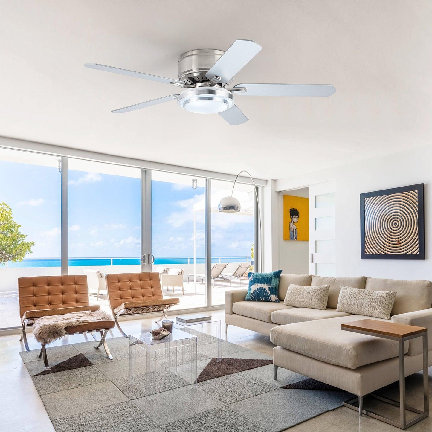 52" Vaczon 5 Blades with LED Light and Remote Control