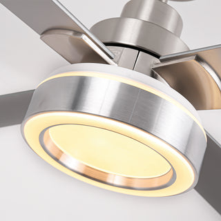 52" 60" Karen Double-sided Blades Smart Fan with LED Light