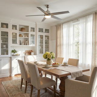 Vaczon 52" 5 Blades Ceiling Fan with LED Light and Remote Control