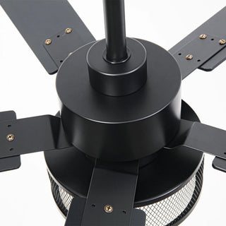 42" 52" 60" Eden Downrod Mount Ceiling Fan with Light and APP & Remote Control