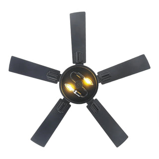 42" 52" 60" Eden Downrod Mount Ceiling Fan with Light and APP & Remote Control