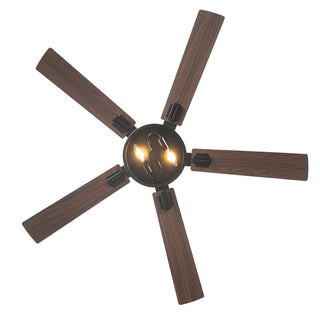 42" 52" 60" Eden Downrod Mount Ceiling Fan with Light and APP & Remote Control