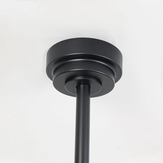 Vaczon 52" 60" Industrial Downrod Ceiling Fan with Light and APP & Remote Control